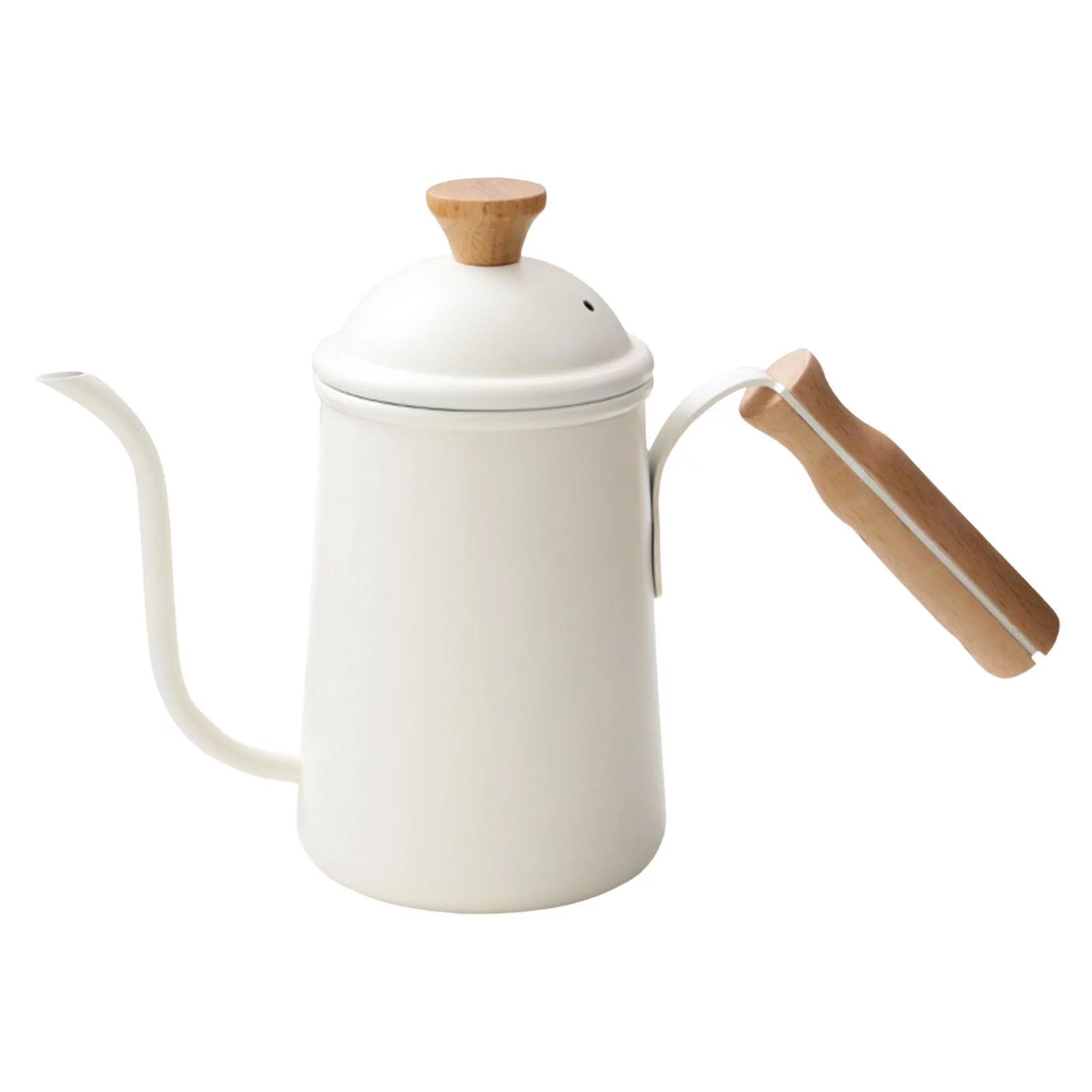 Stainless Steel Gooseneck Kettle Coffee Pot Hand Coffee Maker Drip Kettle Coffee Beige