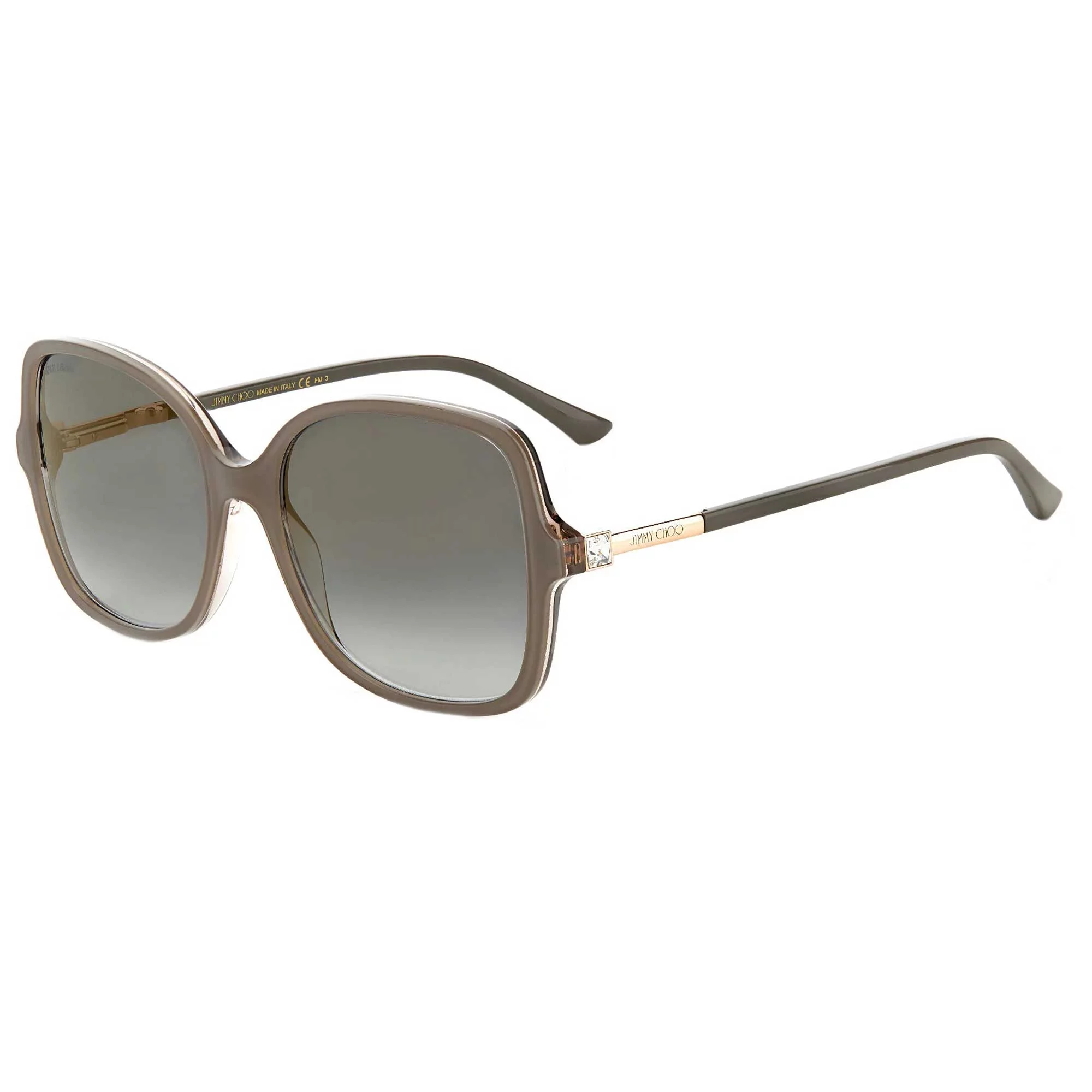 Jimmy Choo JUDY/S 079U FQ Women's Crystal Nude Frame Sunglasses