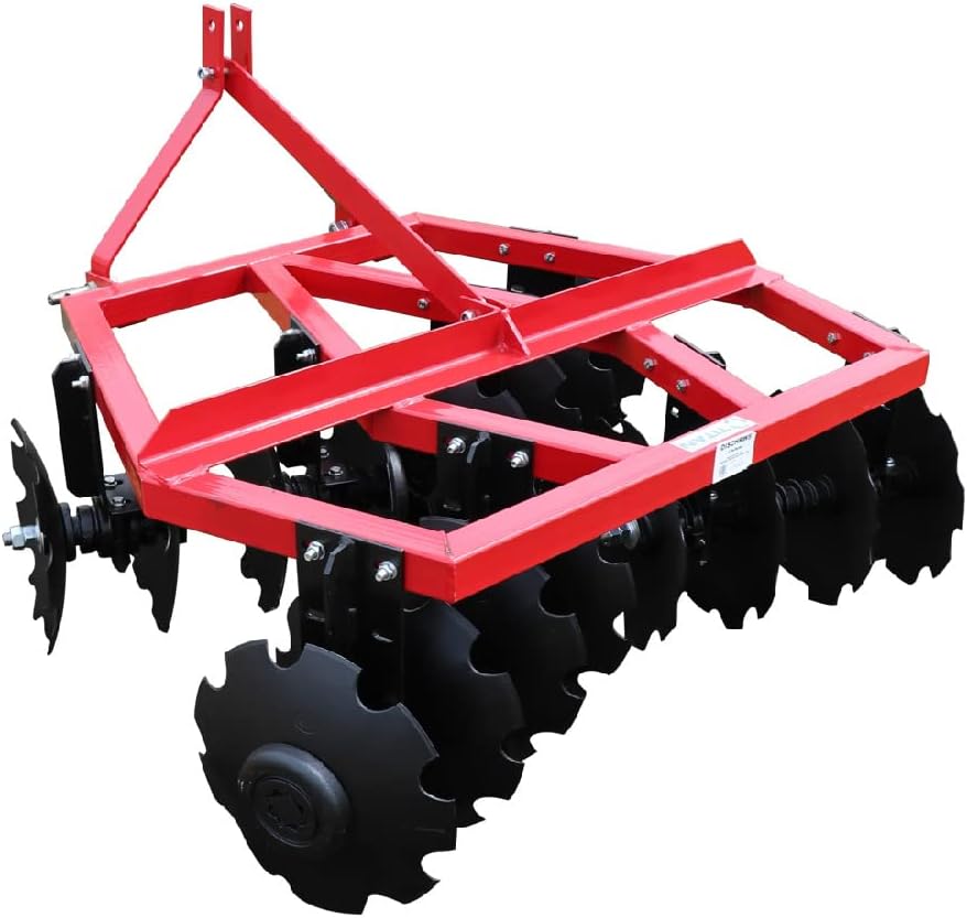 Titan Attachments Notched Disc Harrow 5 ft. 3 Point Category 1