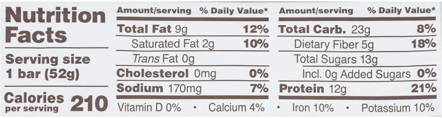 RX Bar Protein Bar, Coconut Chocolate, 1.83 Ounce (Pack of 12)