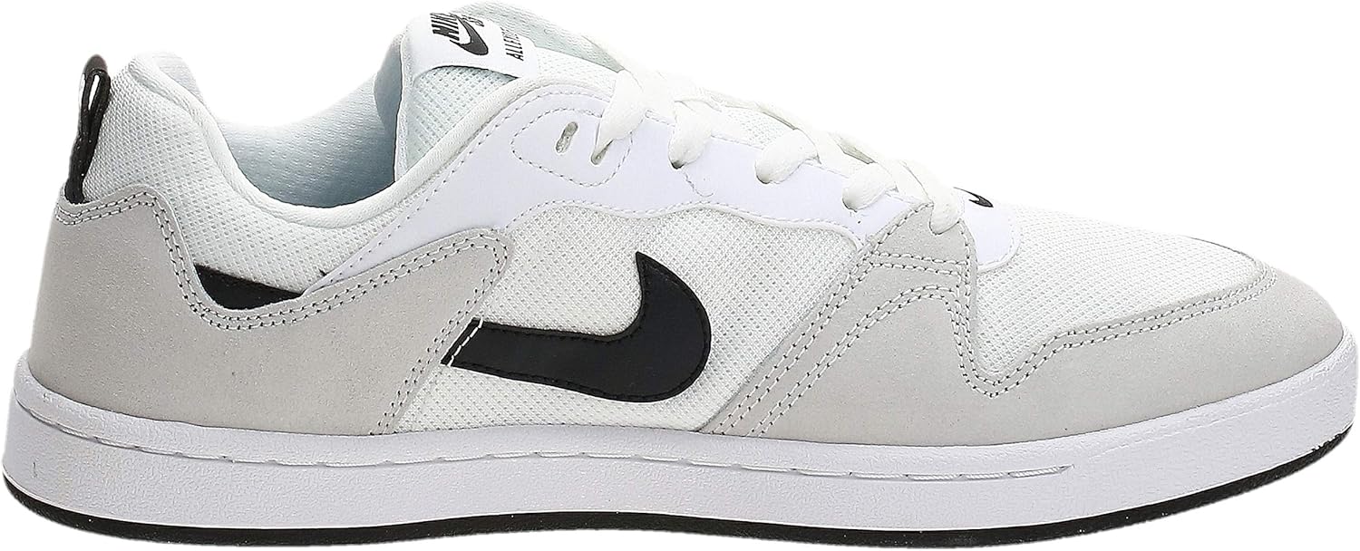 Nike SB Alleyoop Mens Trainers CJ0882 Sneakers Shoes (UK 8.5 US 9.5 EU 43, White Black White 100)
