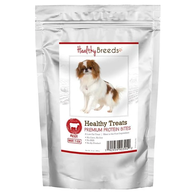 Japanese Chin Healthy Treats Premium Protein Bites Beef Dog Treats, 10 oz