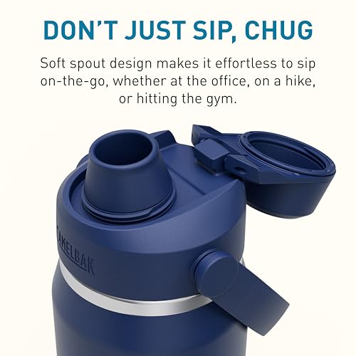 CamelBak Thrive Chug Insulated Stainless Steel Water Bottle Sky Blue, 32oz