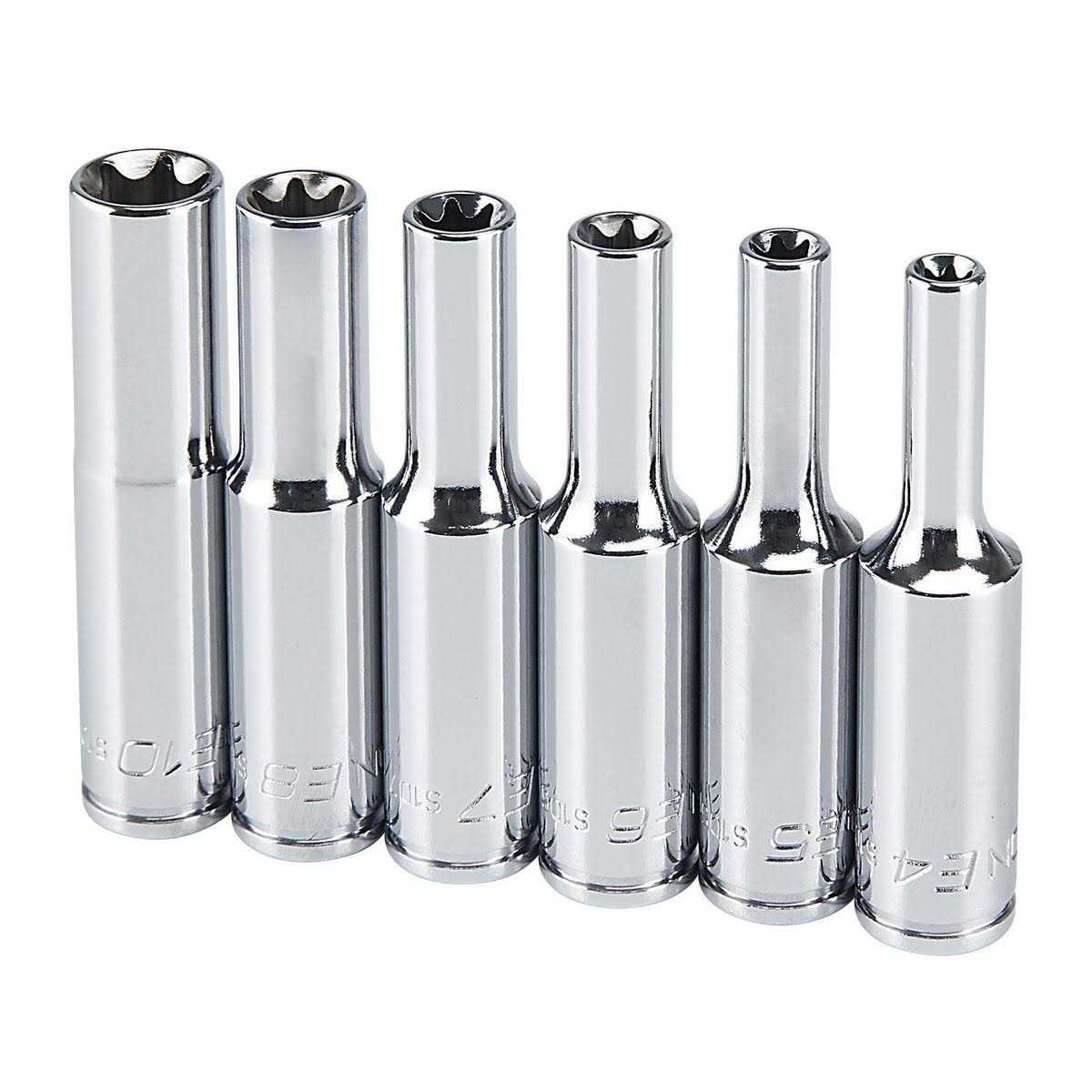 Icon 1/4 in. Drive Professional E-TORX Socket Set