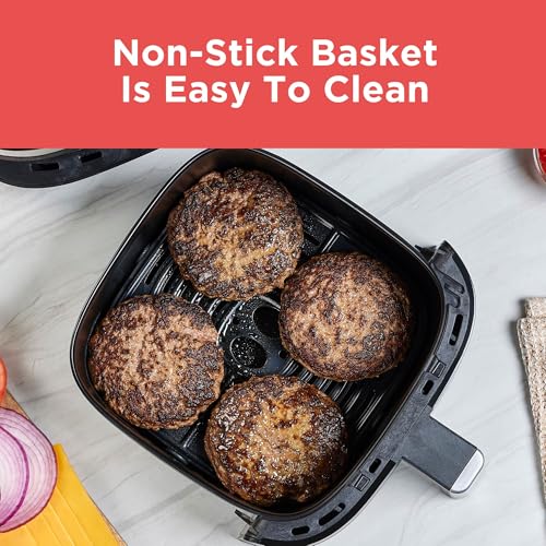 BLACK+DECKER Purifry 2QT Air Fryer, Crispy Deep Fried Taste without the Fat, Plus Bake, Dehydrate, and Keep Food Warm, Digital Touchscreen and Auto Shut-Off