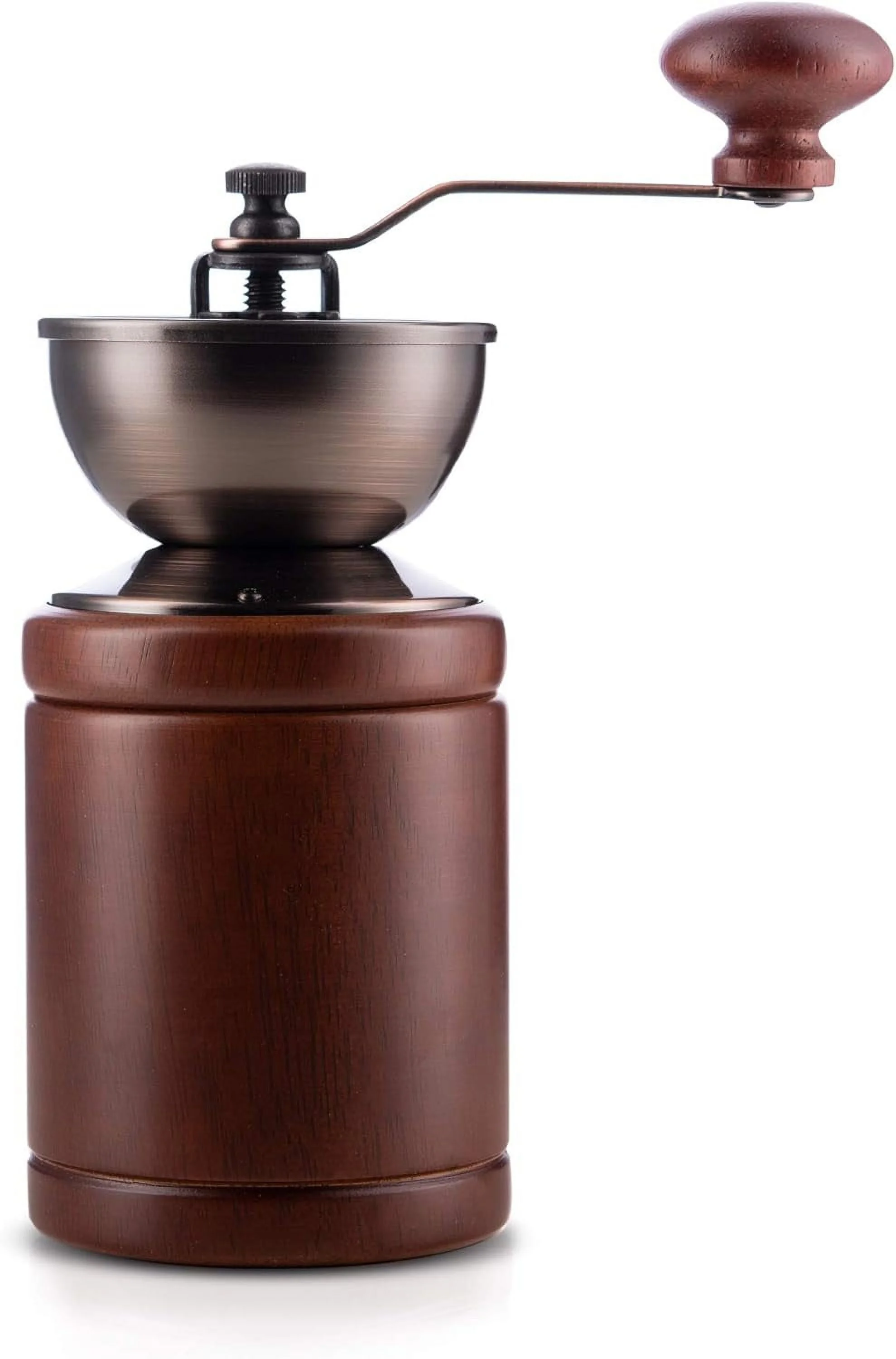 Yama Manual Coffee Grinder, Portable Ceramic Burr Mill For Precision Brewing, Perfect For Chemex, Espresso, Travel