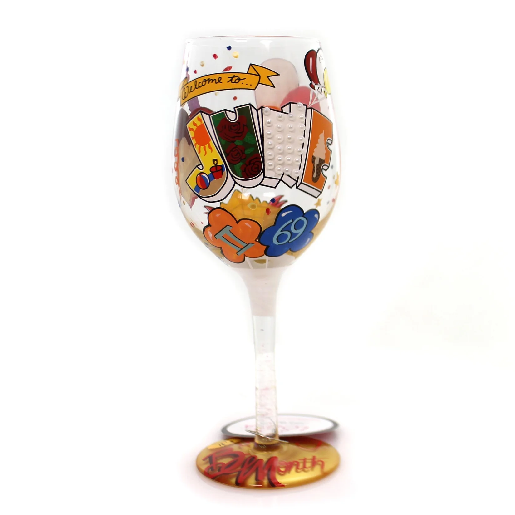 Tabletop JUNE BIRTHDAY Glass Lolita Love My Wine 4058066
