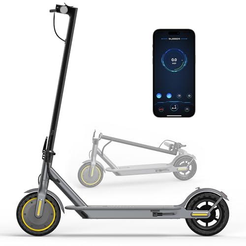 NAVIC Electric Scooter Adults,Max 19/22/27/49 Miles Ranges,Top Speed 19/22 mph,350/750W Peak Motor, Folding E-Scooter with Dual Braking Dual Suspension