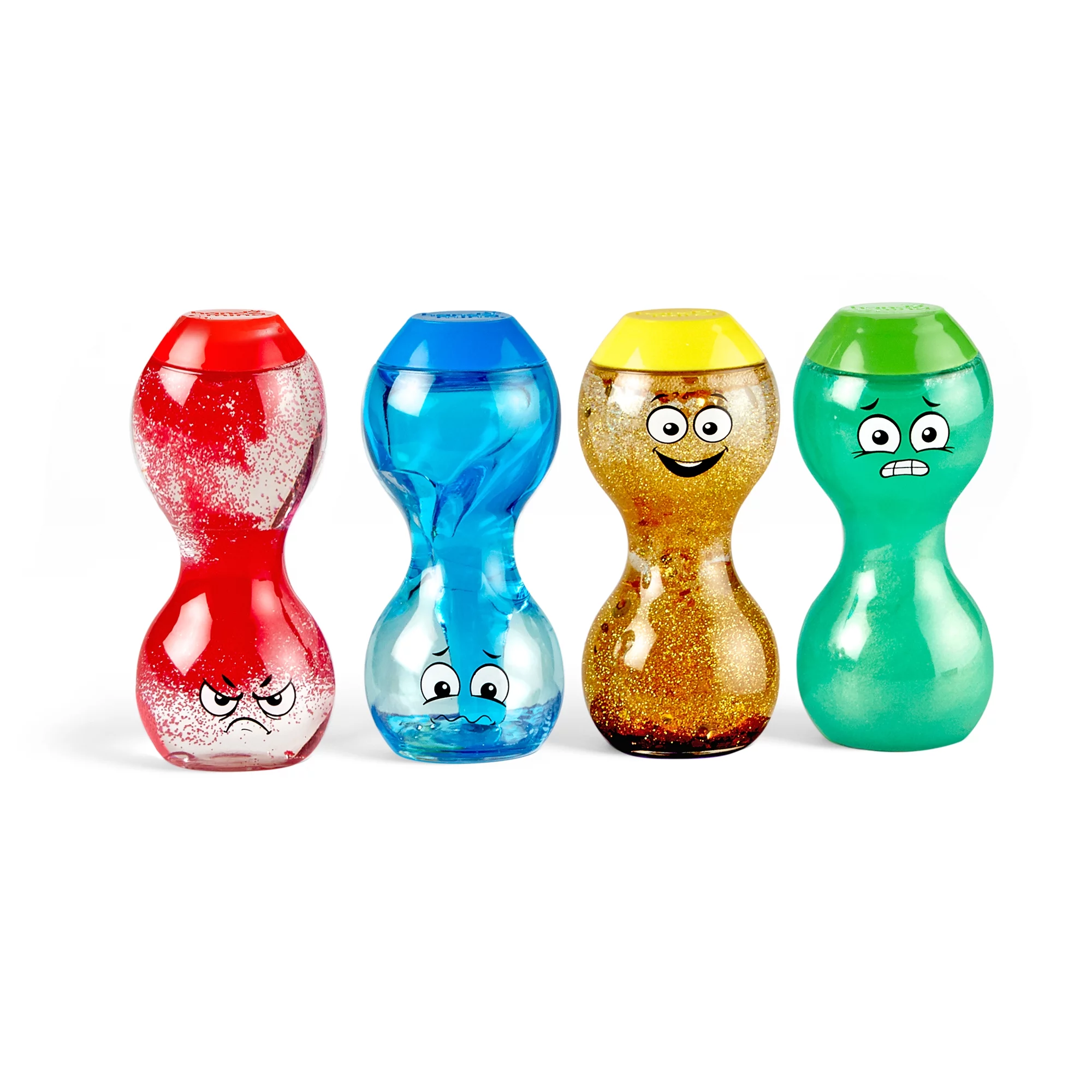 hand2mind Express Your Feelings Sensory Bottles Social Emotional Learning Toys, Kids Easter Basket Stuffers (4 Pieces)
