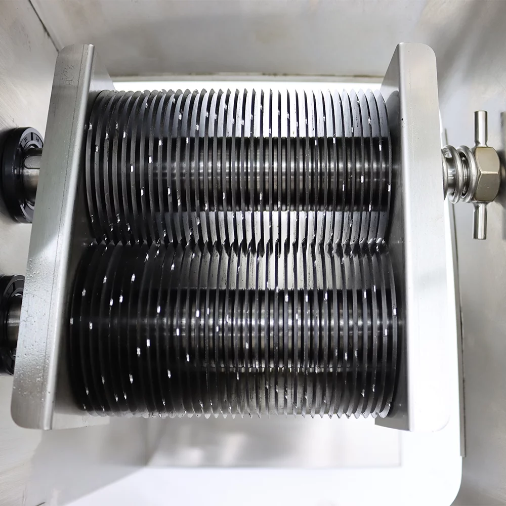 INTSUPERMAI Commercial Meat Slicer Meat Cutting Machine Stainless Steel with 3mm Blade