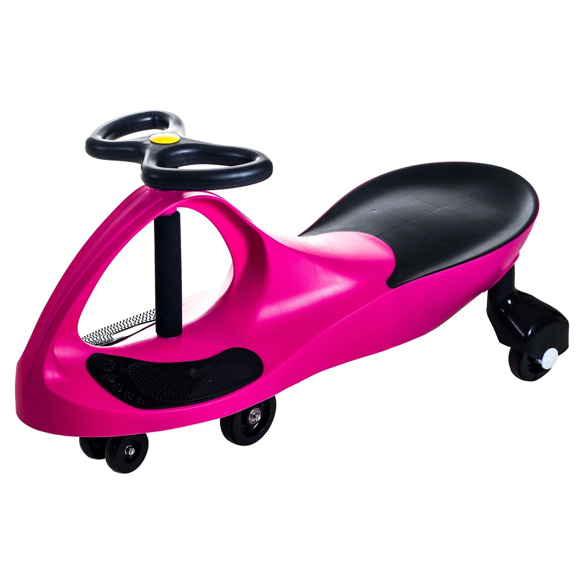 Wiggle Car- Ride On Toy- No Batteries Gears or Pedals- Twist Swivel & Go- Outdoor Play for Boys and Girls 3 Years Old & Up by Lil? Rider (Hot Pink)