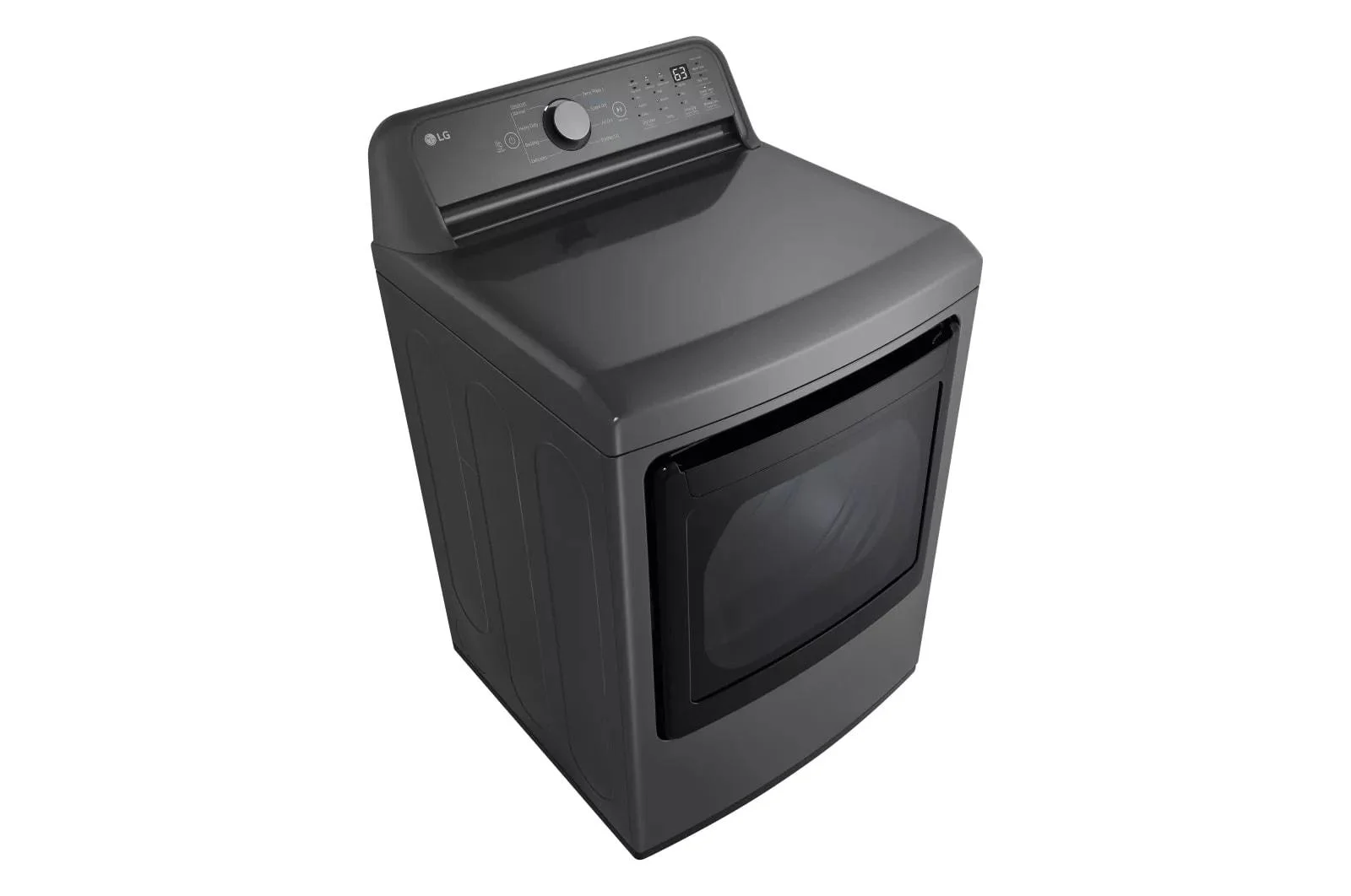 LG DLG7151M  FRONT LOAD GAS DRYER Black