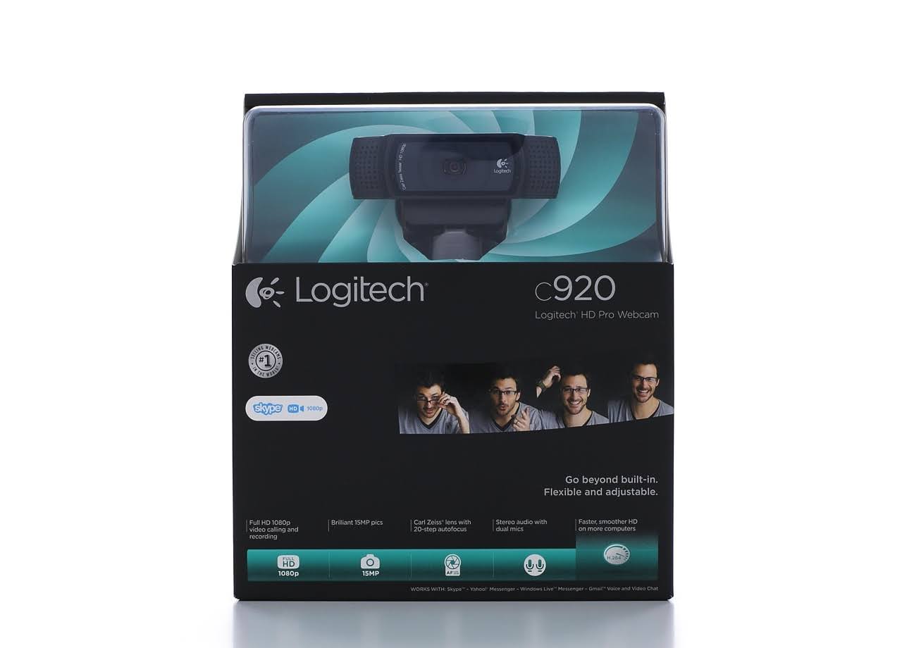 Logitech HD Pro C920 Webcam - USB 2.0