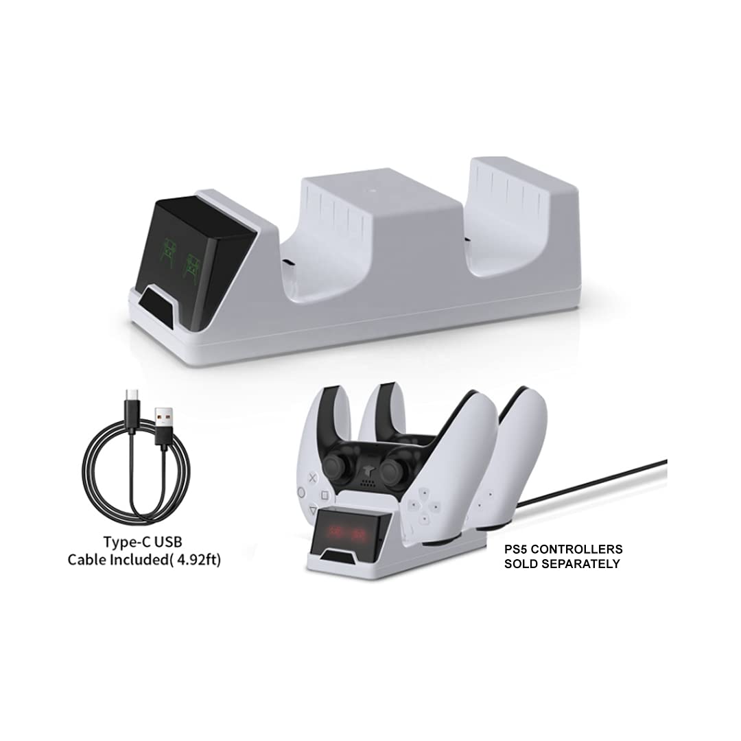 2023 New PlayStation 5 Slim Upgraded 3TB Disc Edition Call of Duty Modern Warfare III Bundle and Controller Charger - White, Slim PS5 3TB PCIe SSD Gaming Console