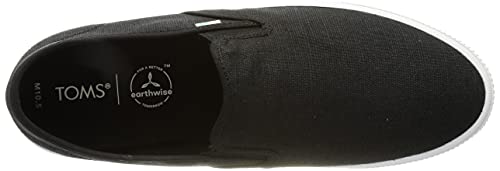 TOMS Mens Baja Slip On Sneakers Shoes Casual - Black