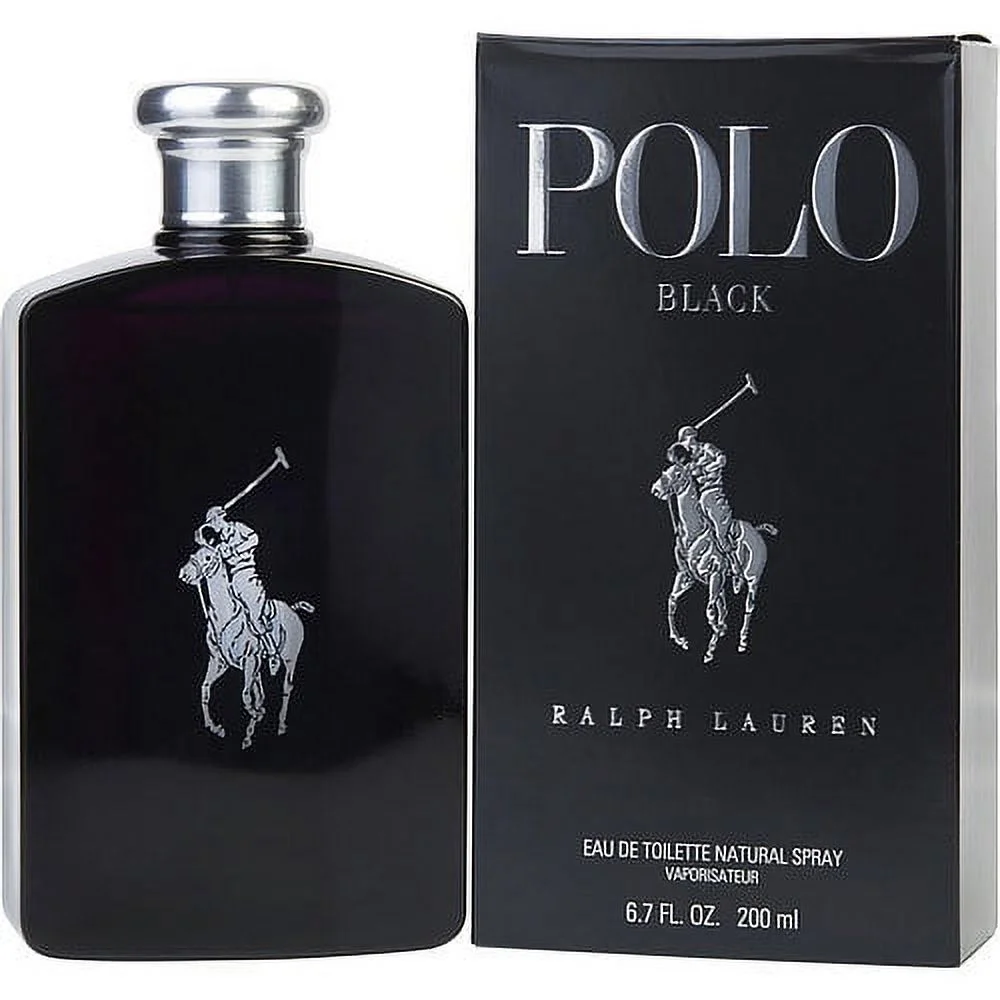 Ralph Lauren POLO BLACK EDT Spray 6.7 oz - Timeless Sophistication