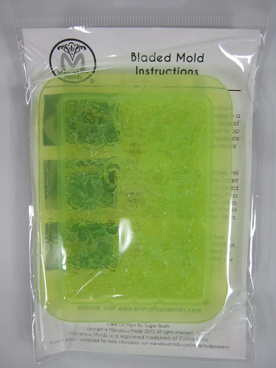 Symphony Silicone Mold Royal Garden Collection By Marvelous Molds