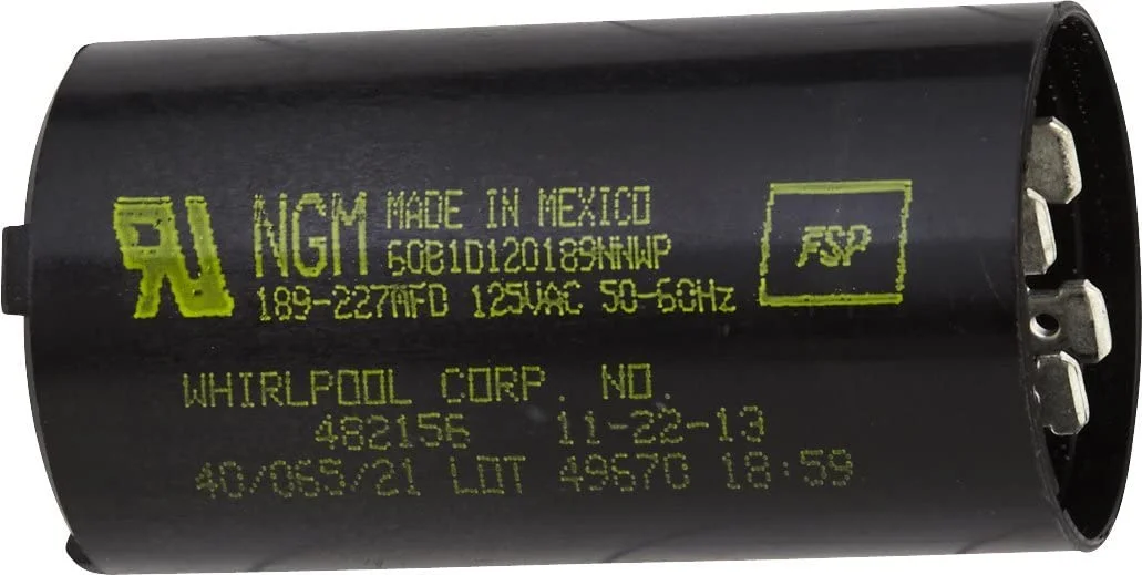 Genuine Whirlpool WP482156 Start Capacitor Washer