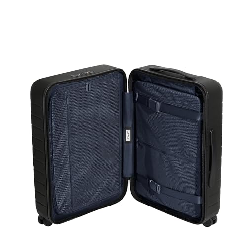 Away Bigger Carry-On Luggage, Lightweight Hardside Large Suitcase with Spinner Wheels, TSA Lock, Airline Approved, Navy Blue