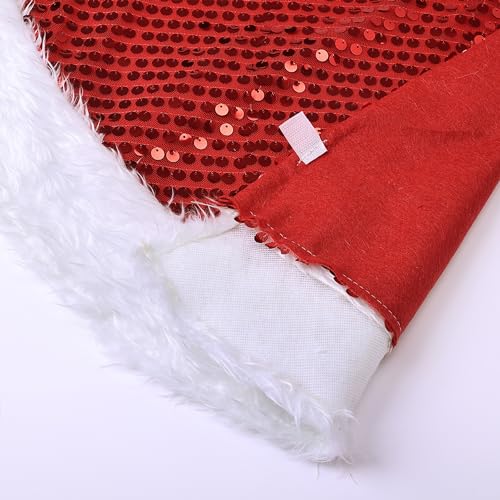 Mr. Pen- Christmas Tree Skirt 48 inches, Knitted Christmas Skirt Tree, Xmas Tree Skirt