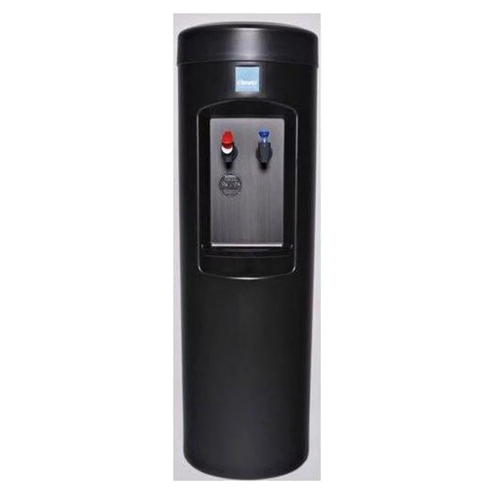 clover d7a hot and cold bottleless water dispenser with install kit, black