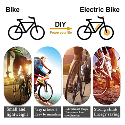 1500W Electric Bike Kit 48V Brushless Gear Front Rear Hub Motor Bicycle 26