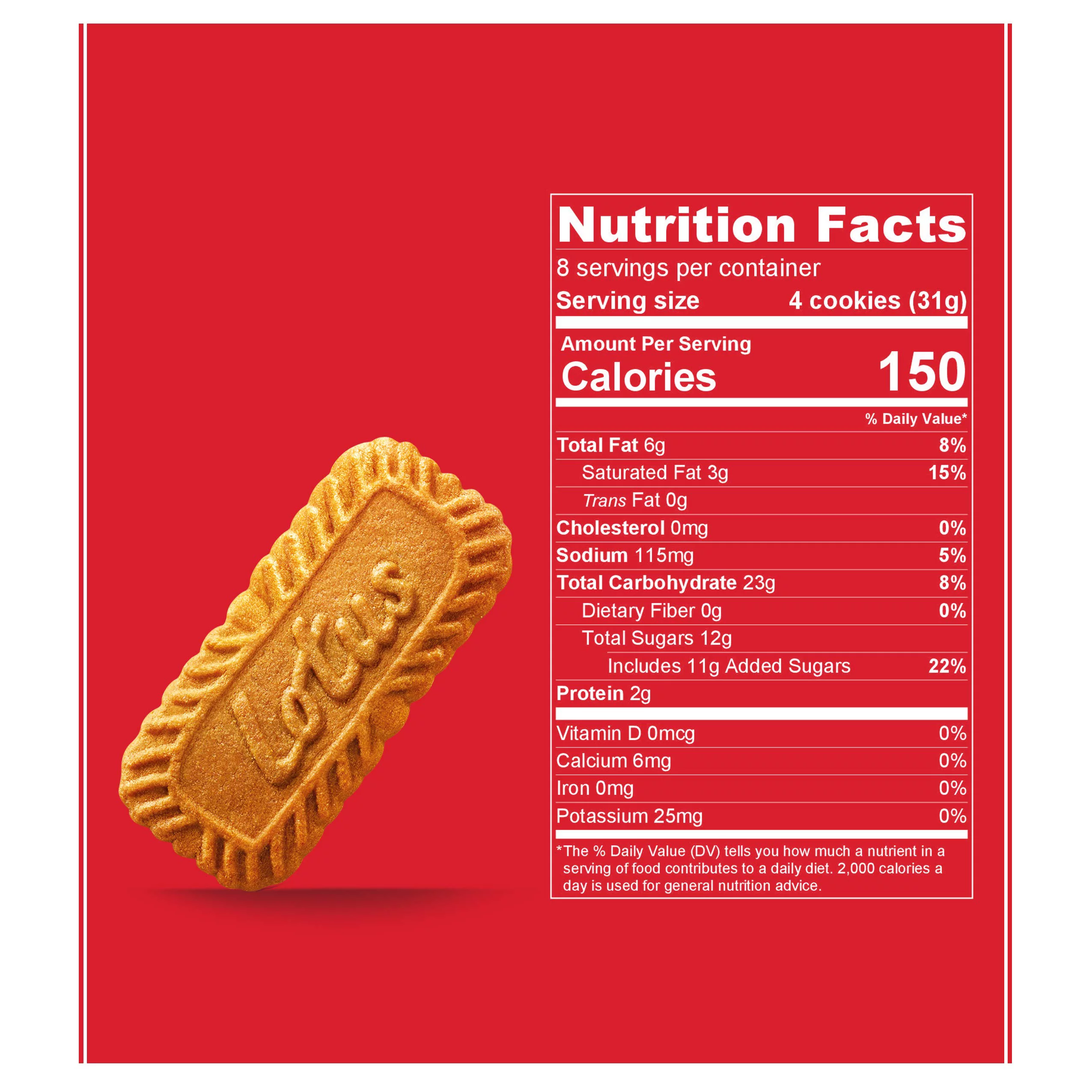 Lotus Biscoff Cookies, 8.8 Oz.