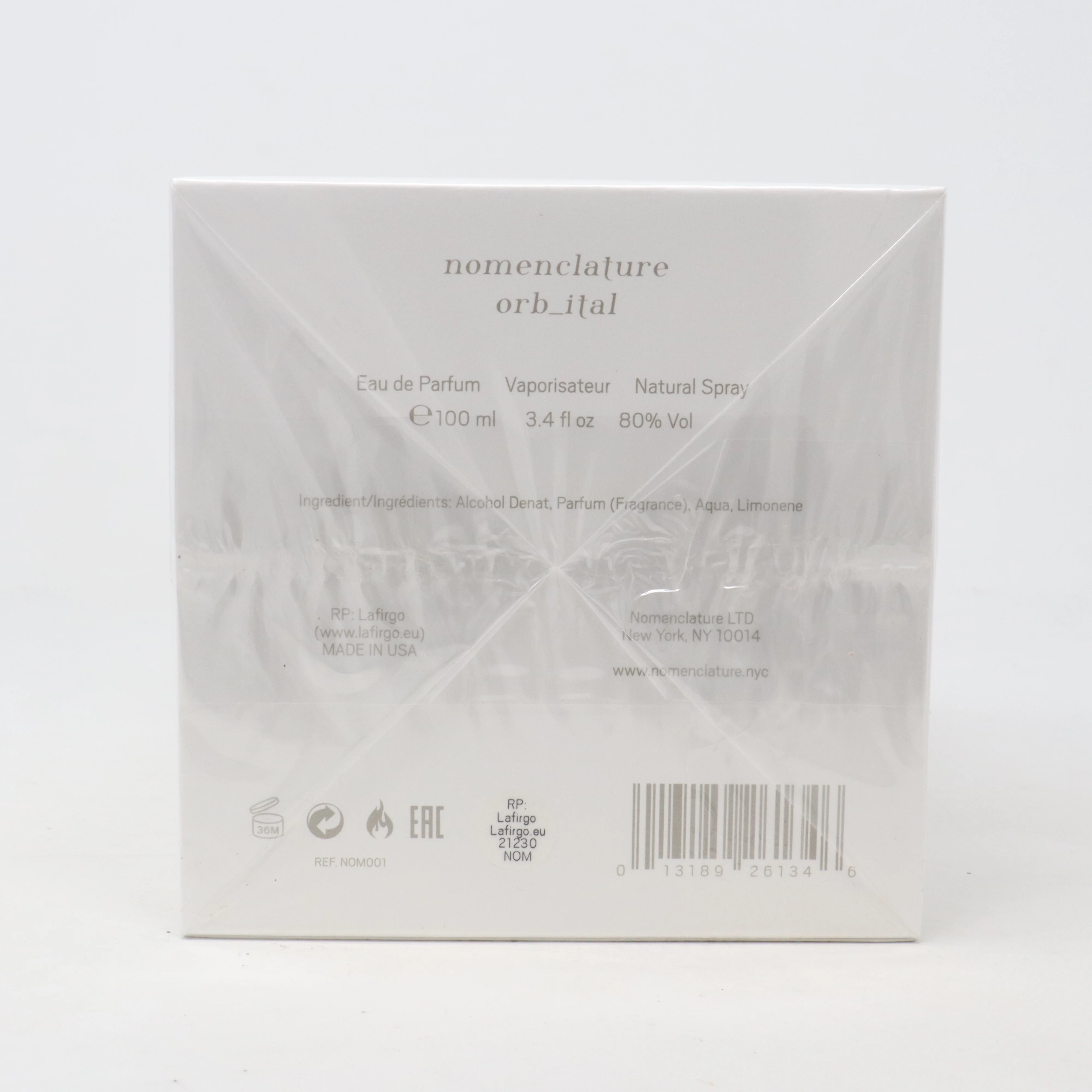 Nomenclature Orb Ital Eau De Perfume 100ml