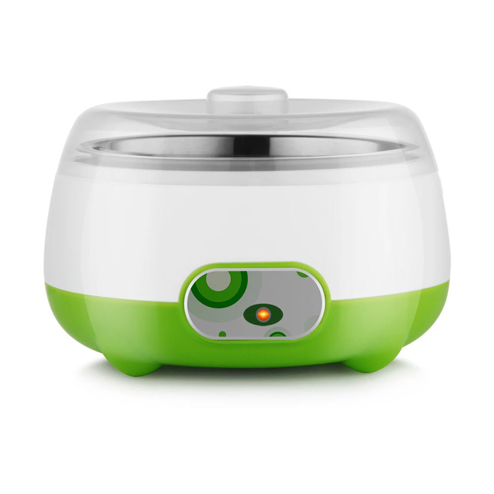 Green Automatic Yoghurt Machine 1L Stainless Steel Inner Home Yoghurt Maker