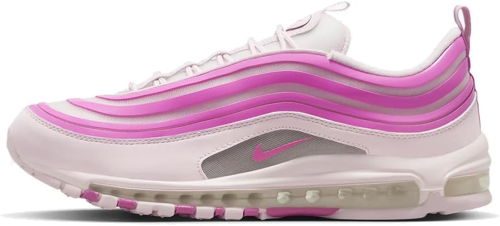 Nike Air Max 97 Men's Shoes (FJ2588-600, Pink Foam/Pink Foam/Playful Pink) Size 9