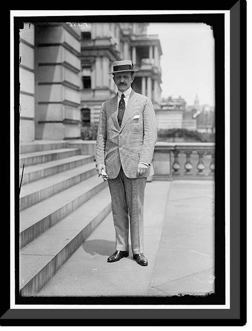 Historic Framed Print, BERNSTORFF, COUNT J.H. VON. AMBASSADOR FROM GERMANY - 3, 17-7/8