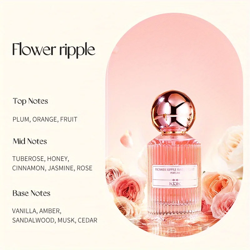 Fresh Floral Fragrance Mist for Women - Natural, Long-Lasting & Light Scent Perfect for Students & Girls