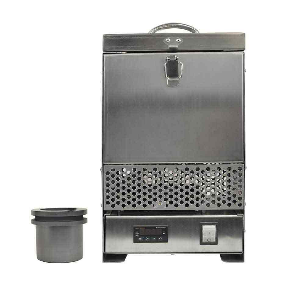 Hardin HD-234SS Hardin HD-234SS Stainless Steel Tabletop Melting Furnace with 2kg Crucible 110V