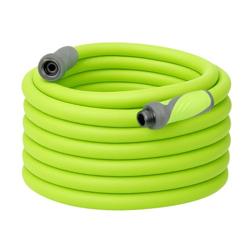 Flexzilla Garden Hose 5/8 in. x 50 ft., Lightweight All-Weather Water Hose, Durable and Flexible, Leak-Free Connections