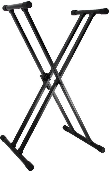 Casio Privia PX-S1100 Digital Piano Bundle with CS-68 Furniture Stand, SP-34 Sustain Pedal, Bench, Instructional Book, DVD, Online Piano Lessons, and Polishing Cloth - Red