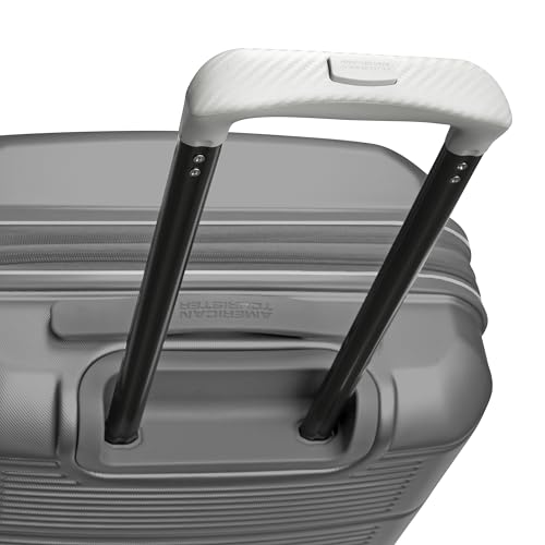 American Tourister Stratum 2.0 Expandable Hardside Luggage with Spinner Wheels, Purple Haze, Carry-on