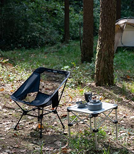 iClimb Ultralight Compact Camping Folding Beach Chair with Anti-Sinking Large Feet