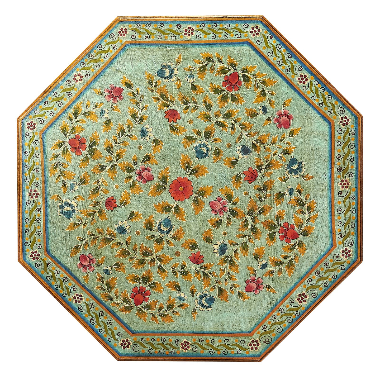 Butler Specialty Priya Hand Painted Coffee Table in Espresso