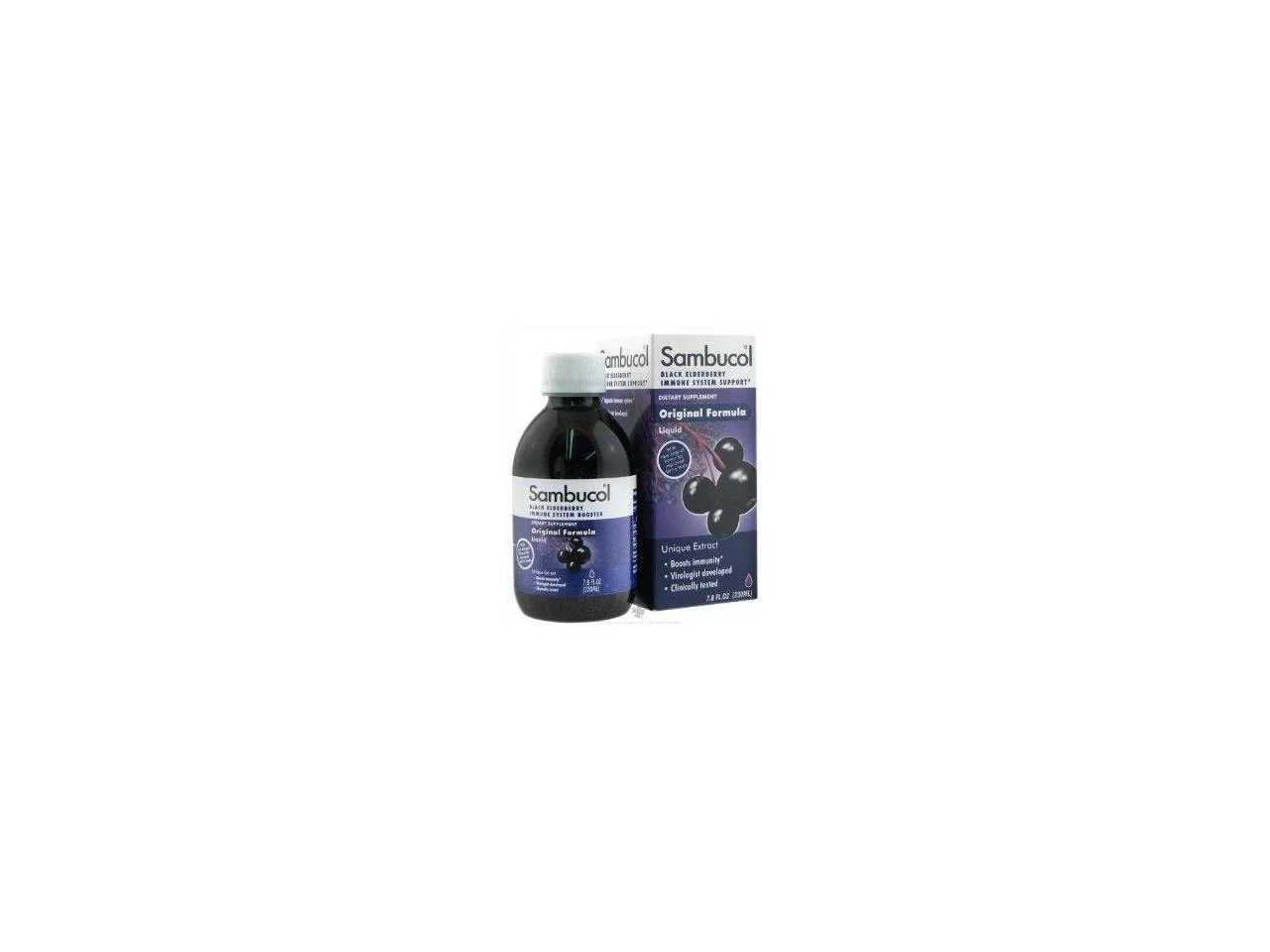 Sambucol Black Elderberry Immune System Support 4 oz (Pack of 6)