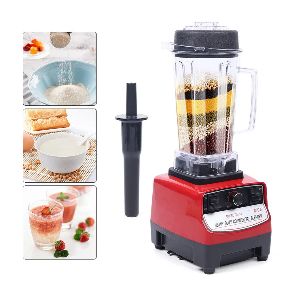 MIDUO 1500W Commercial Juicer Soya-bean Milk Blender Mixer 2L Electric Fruit Mixer Juicer