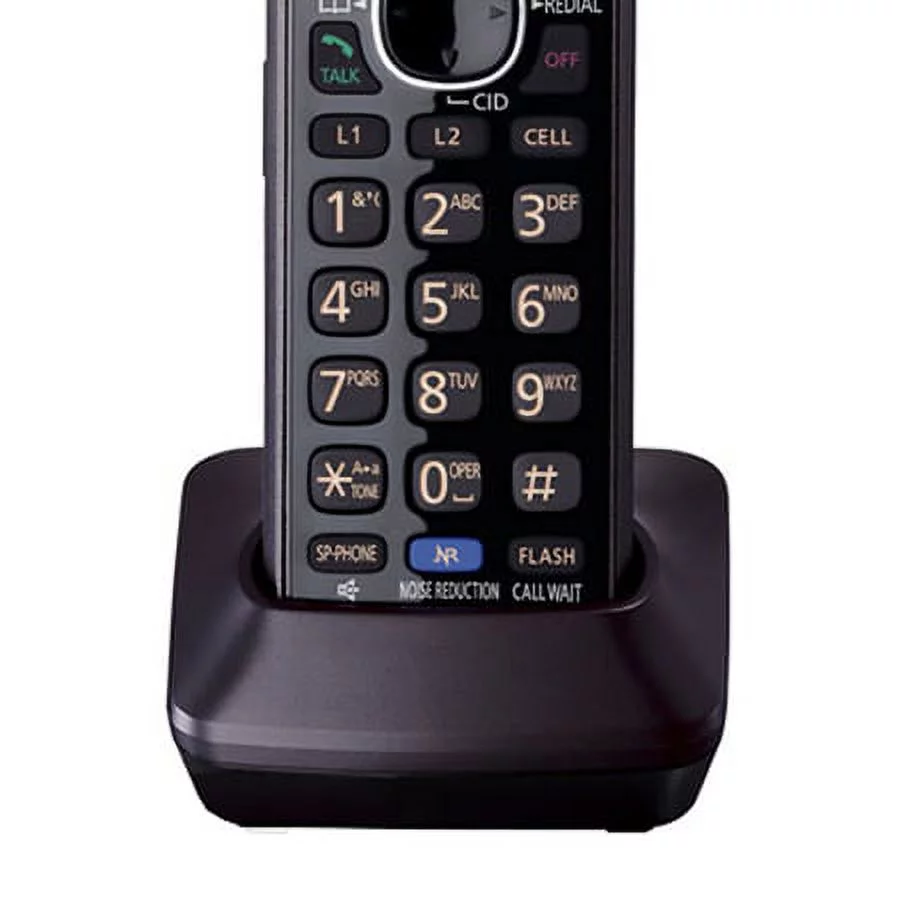 Restored Panasonic KX-TG9542B 2 Handset Cordless Phone (Refurbished)
