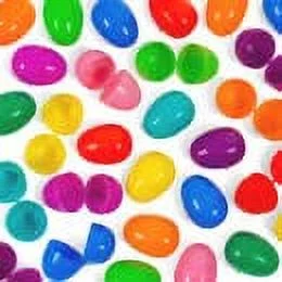 Pre Filled Chocolate Candy Plastic Easter Eggs With Egg Token (200)