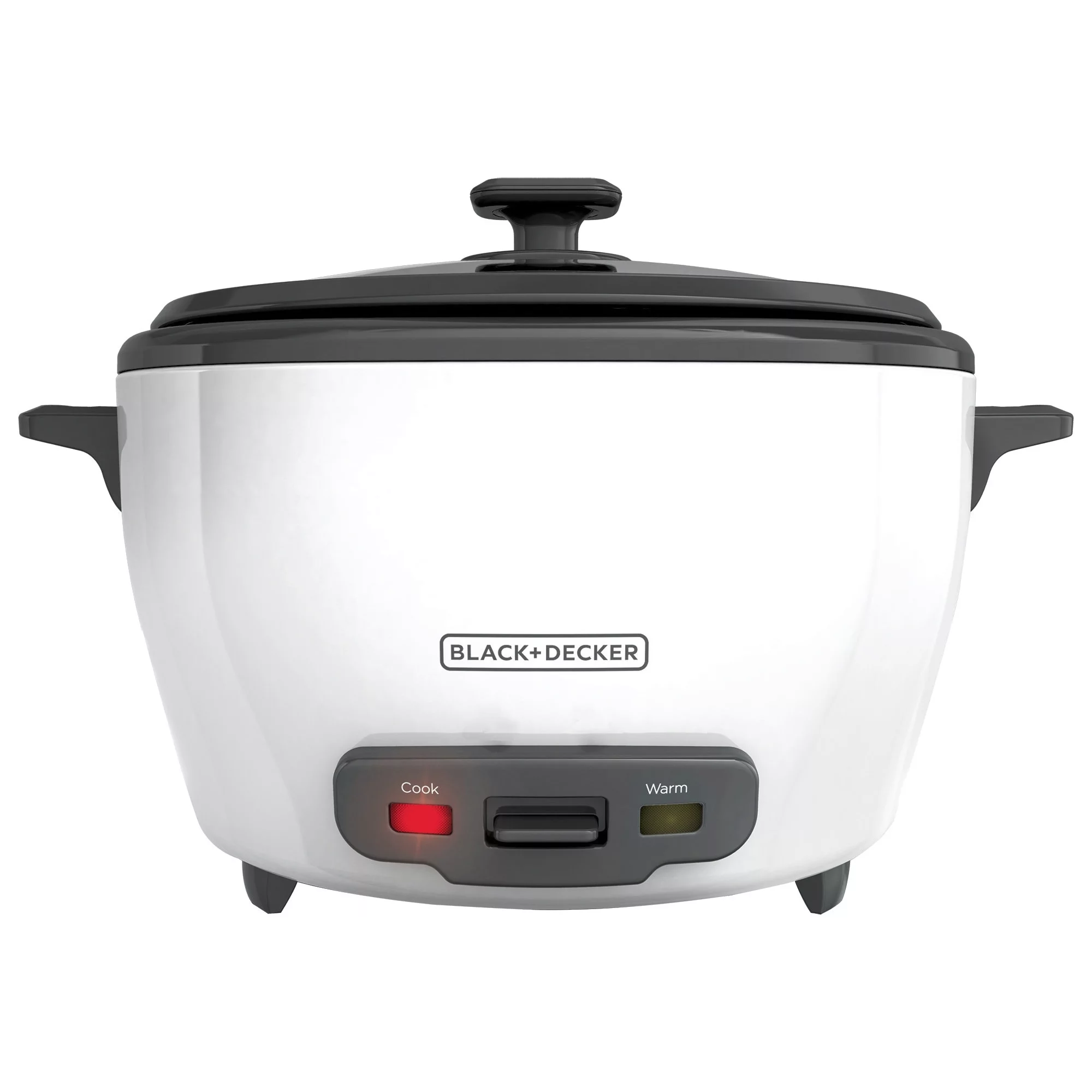 BLACK+DECKER 28-Cup Cooked/14-Cup Uncooked Rice Cooker and Food Steamer, White, RC5280