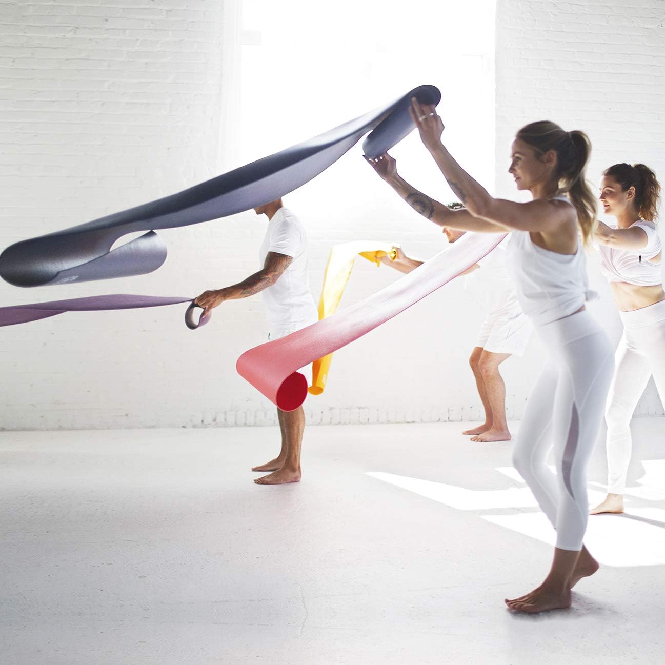 B Yoga Black Traveller Mat, 1 EA