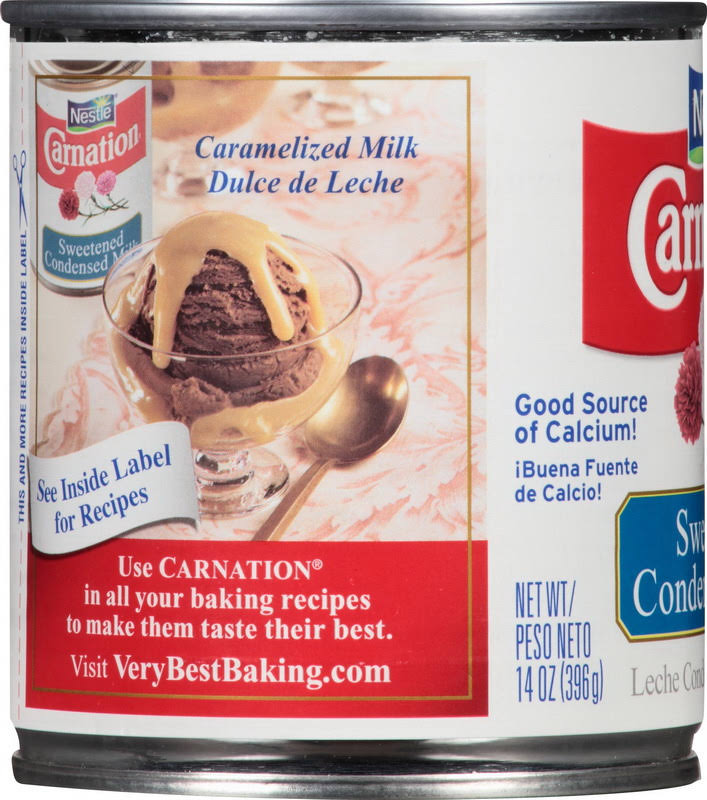 Carnation 10050000110817 Nestle Milk Condensed Sweetened