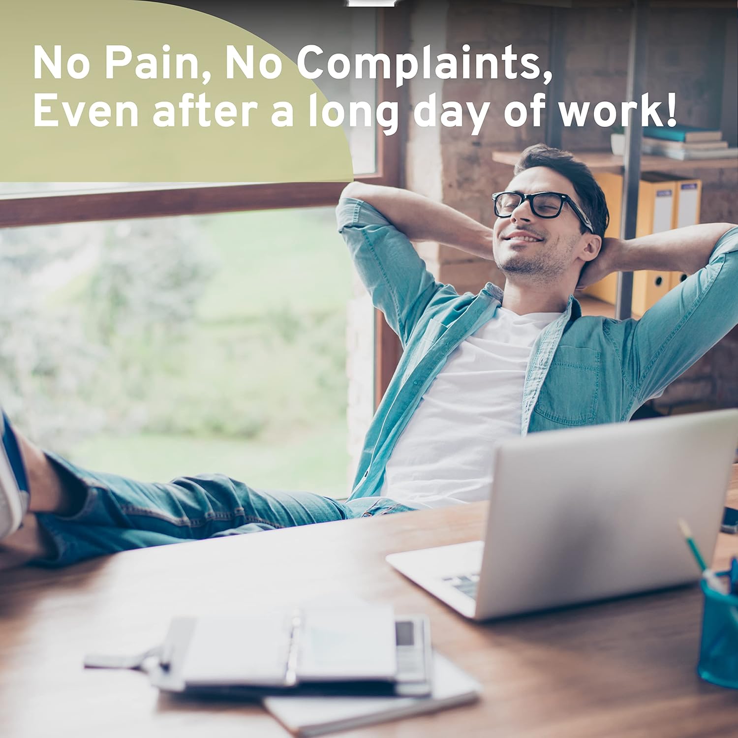 – Fiber Filled Premium Chair Pads - Chair Pads with Tiebacks –14” L X 15” W – Gray - Set of 4