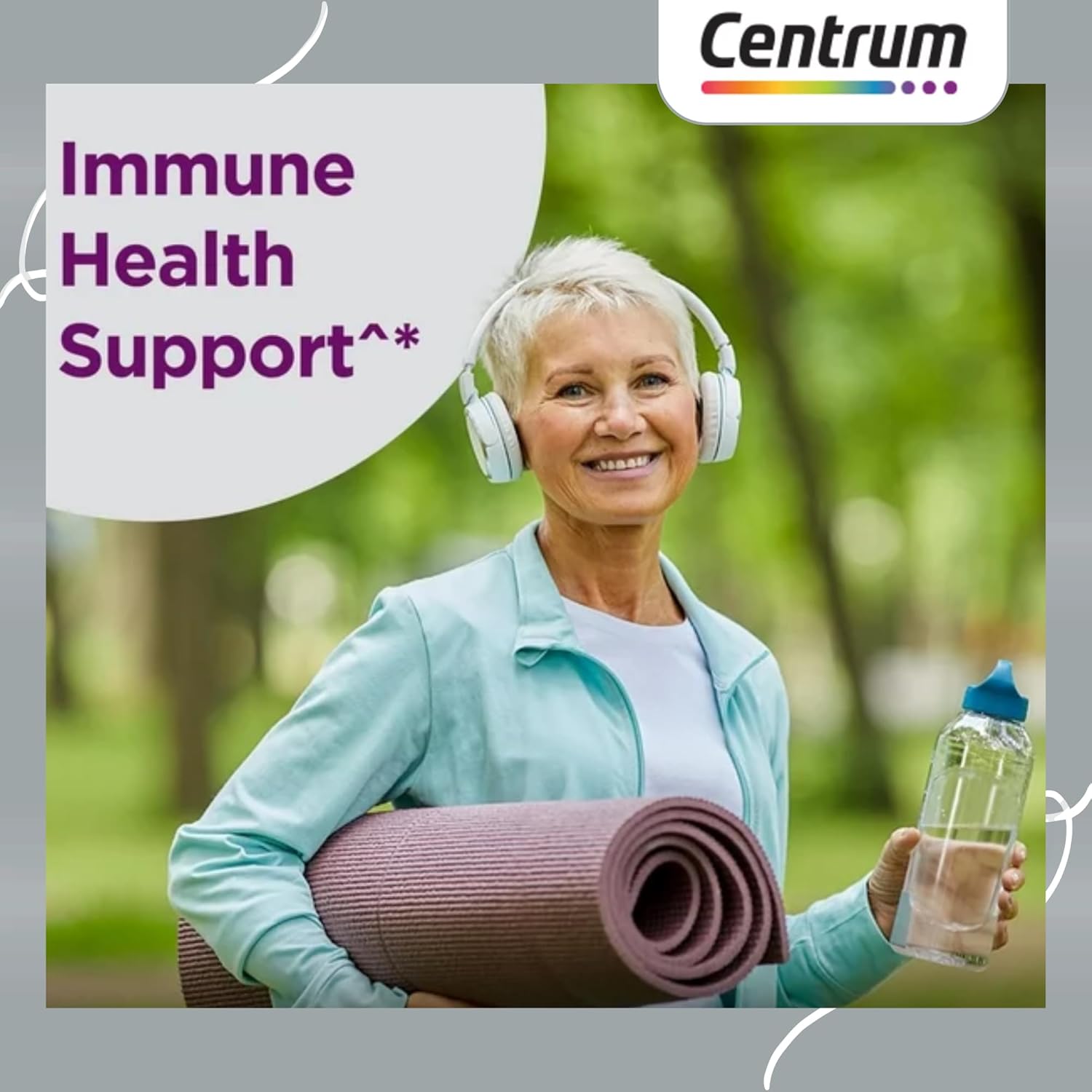 Centrum Silver Women 50 Plus, Multivitamin Supplement, 100 Tablets (Pack of 1)