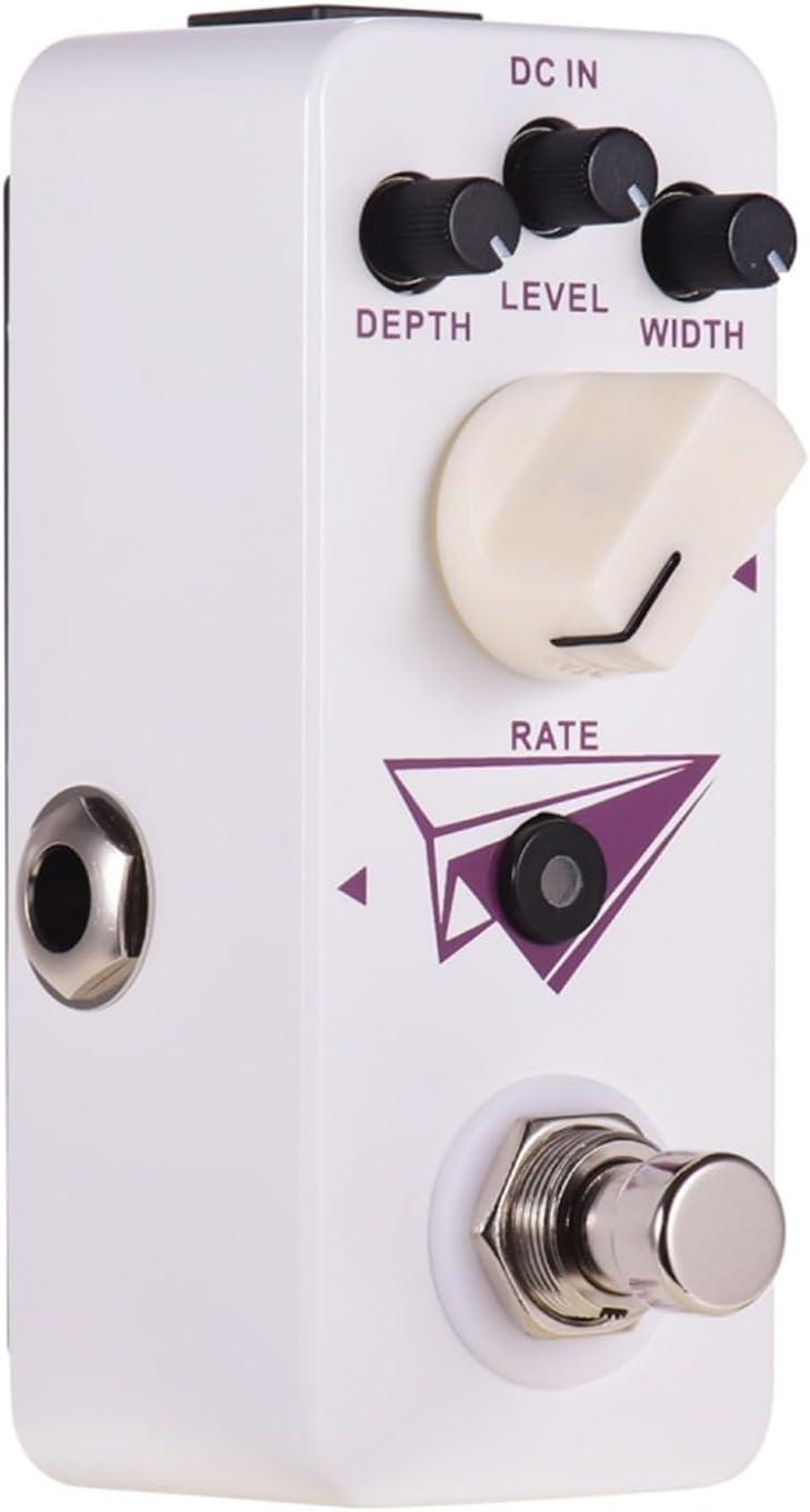 Modulation Guitar Pedal Digital Multi-Frequency Flanger Pedal Electric Guitar Effect Pedal Micro Series Compact Pedal