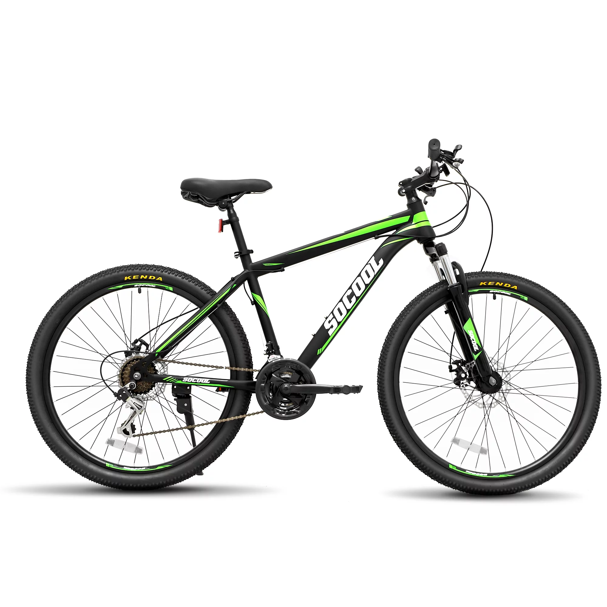 Mountain Bikes with 26-Inch Wheels, 21 Speed Mountain Bicycle, Stainless Steel Frame and Pedals, Shimano Parts, 26