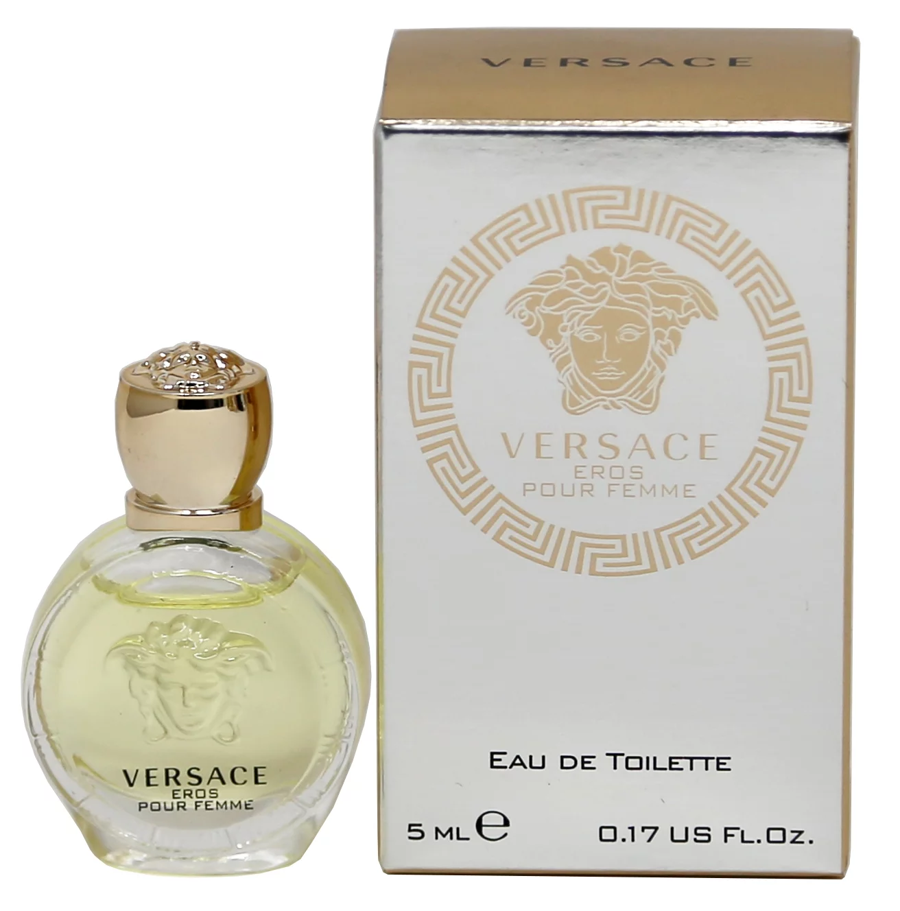 Versace Bright Crystal Absolu EDP, Eros Women EDT, Pour Homme EDT - 5ml 3PK Kit